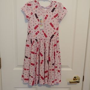 Dot dot smile 7 classic cap dress silky fabric NWT